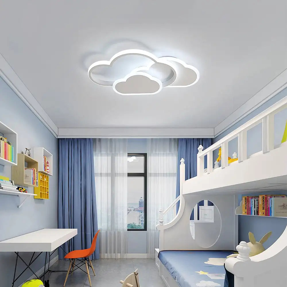 Wolken-Deckenleuchte für Kinderzimmer