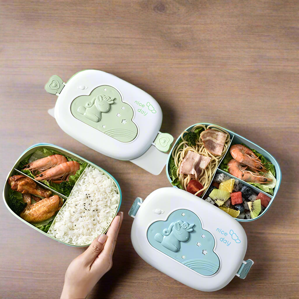 Süße Kinder Lunchbox – Mikrowellen- und auslaufsicher