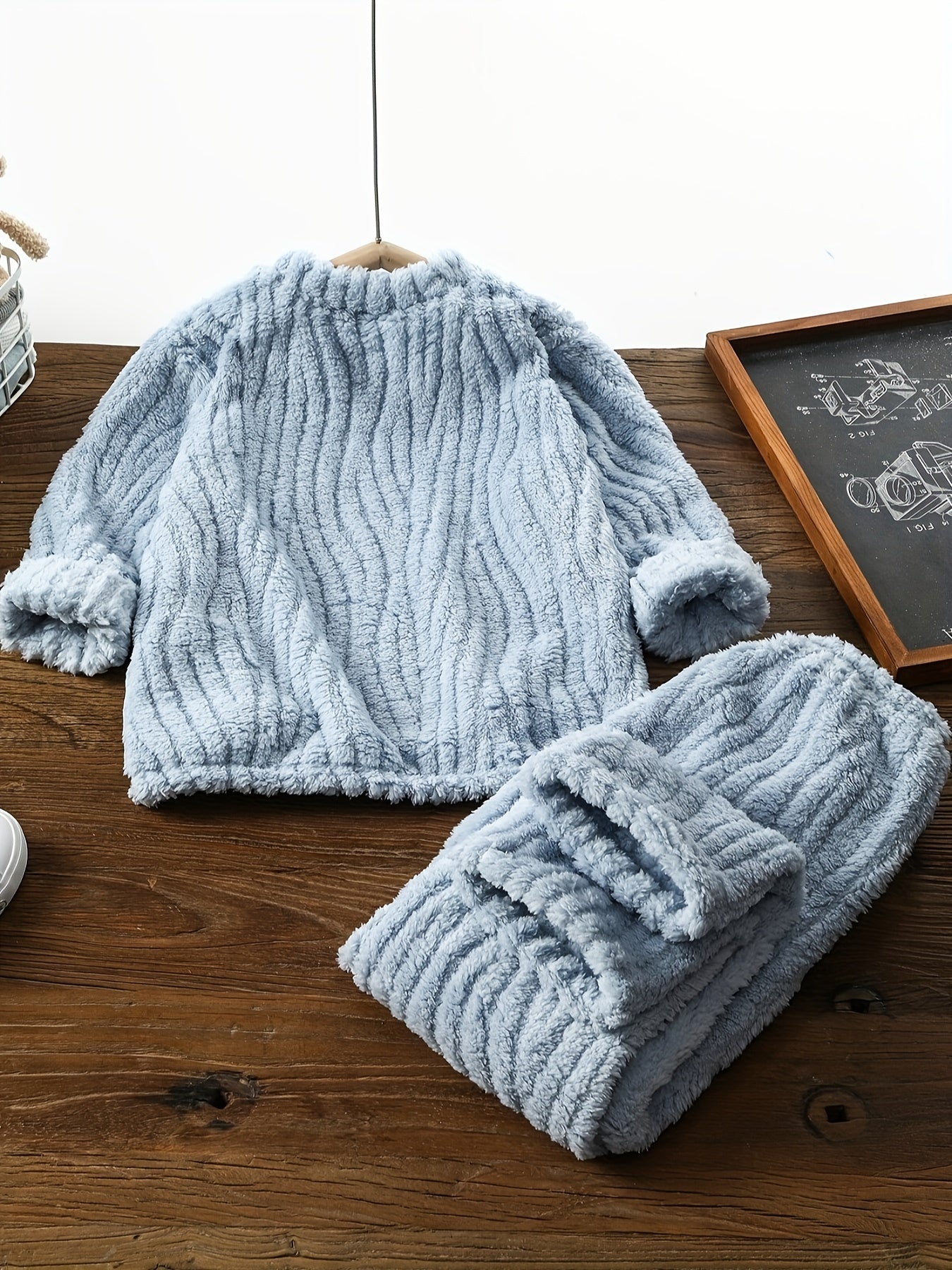 Kinder Herbst/Winter Fleece-Set – Warm & Bequem