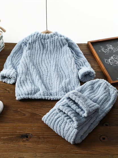 Kinder Herbst/Winter Fleece-Set – Warm & Bequem