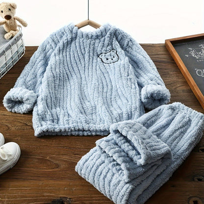 Kinder Herbst/Winter Fleece-Set – Warm & Bequem