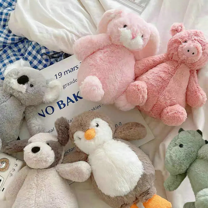 Lebensechtes Angora Kaninchen Plüschspielzeug