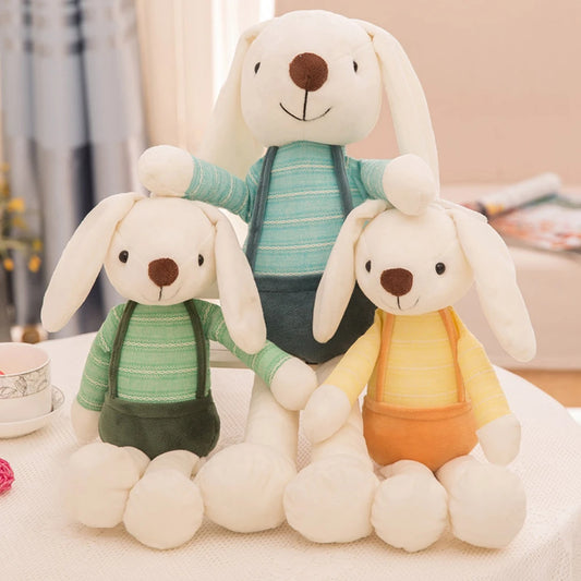 40 cm Bonbonfarbenes Langohr-Kaninchen-Plüschtier für Kinder