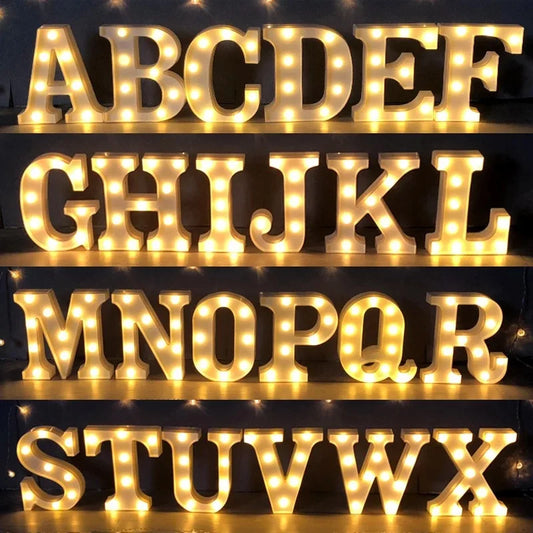 LED Leuchtbuchstaben