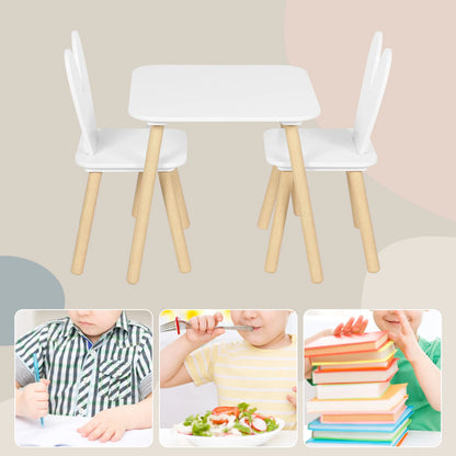 Kindertisch mit 2 Stühlen für Kinderzimmer