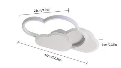 Wolken-Deckenleuchte für Kinderzimmer