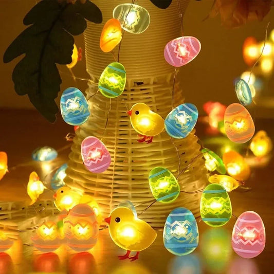 Ostern Party Licht Hasen LEDs Deko 2025