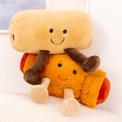 Herzerwärmende Brot Kuscheltierreihe für Kinder