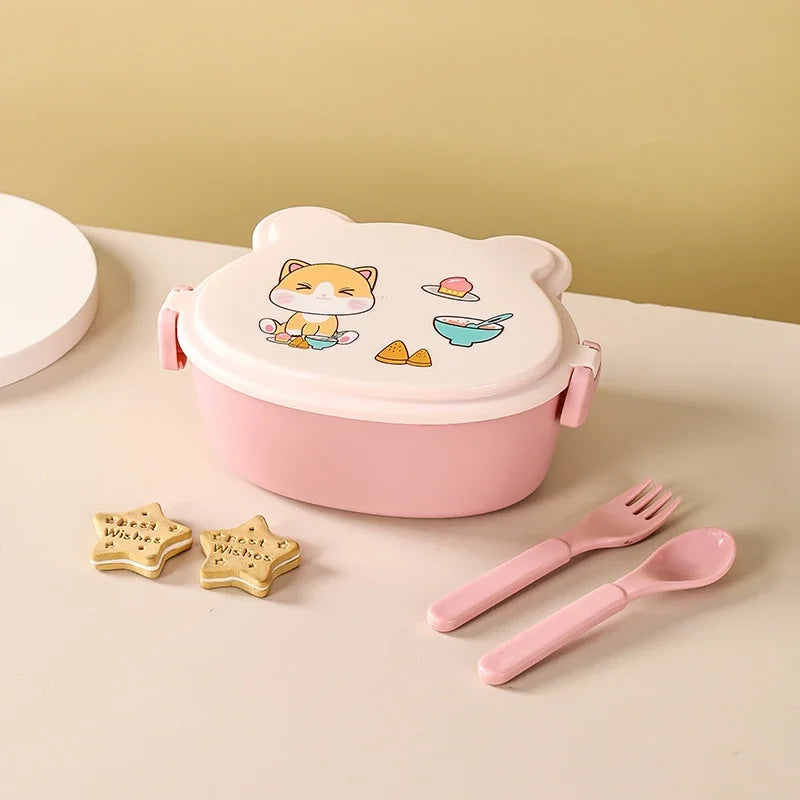 Katzenförmige Brotdose für Kids