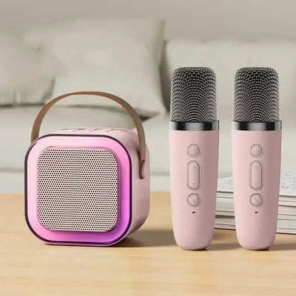 Tragbarer Bluetooth Karaoke-Lautsprecher