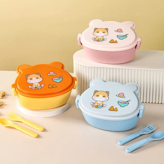 Katzenförmige Brotdose für Kids