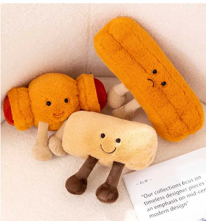 Herzerwärmende Brot Kuscheltierreihe für Kinder