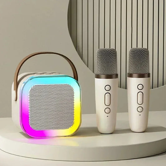 Tragbarer Bluetooth Karaoke-Lautsprecher