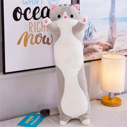 Kuschelkatze mit Kissenfunktion