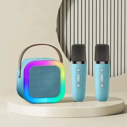 Tragbarer Bluetooth Karaoke-Lautsprecher