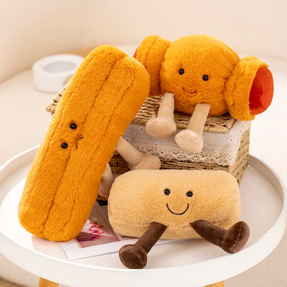 Herzerwärmende Brot Kuscheltierreihe für Kinder