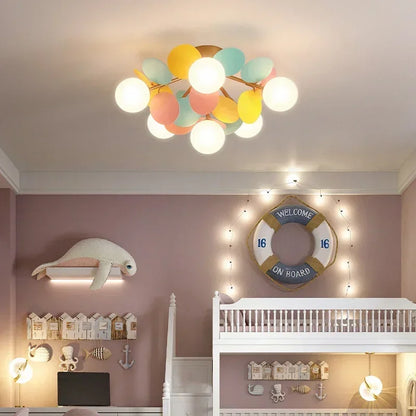 Moderne LED-Petalleuchter – Skandinavischer Stil für Kinderzimmer, Babyzimmer und Wohnzimmer