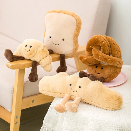 Herzerwärmende Brot Kuscheltierreihe für Kinder