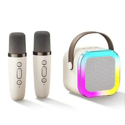 Tragbarer Bluetooth Karaoke-Lautsprecher