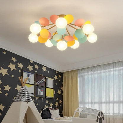 Moderne LED-Petalleuchter – Skandinavischer Stil für Kinderzimmer, Babyzimmer und Wohnzimmer