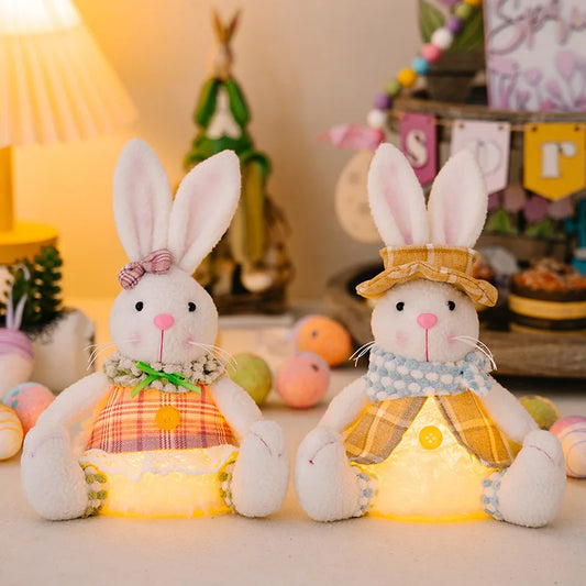 Osterhasenohr Mit Licht, Leuchtende Puppen, 25 Cm Geschenk