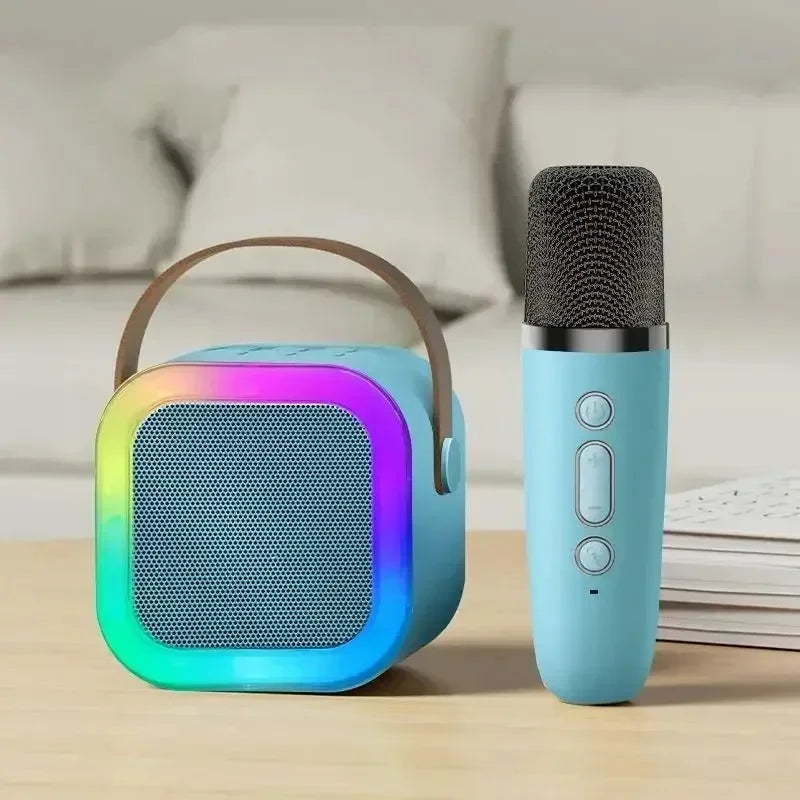 Tragbarer Bluetooth Karaoke-Lautsprecher