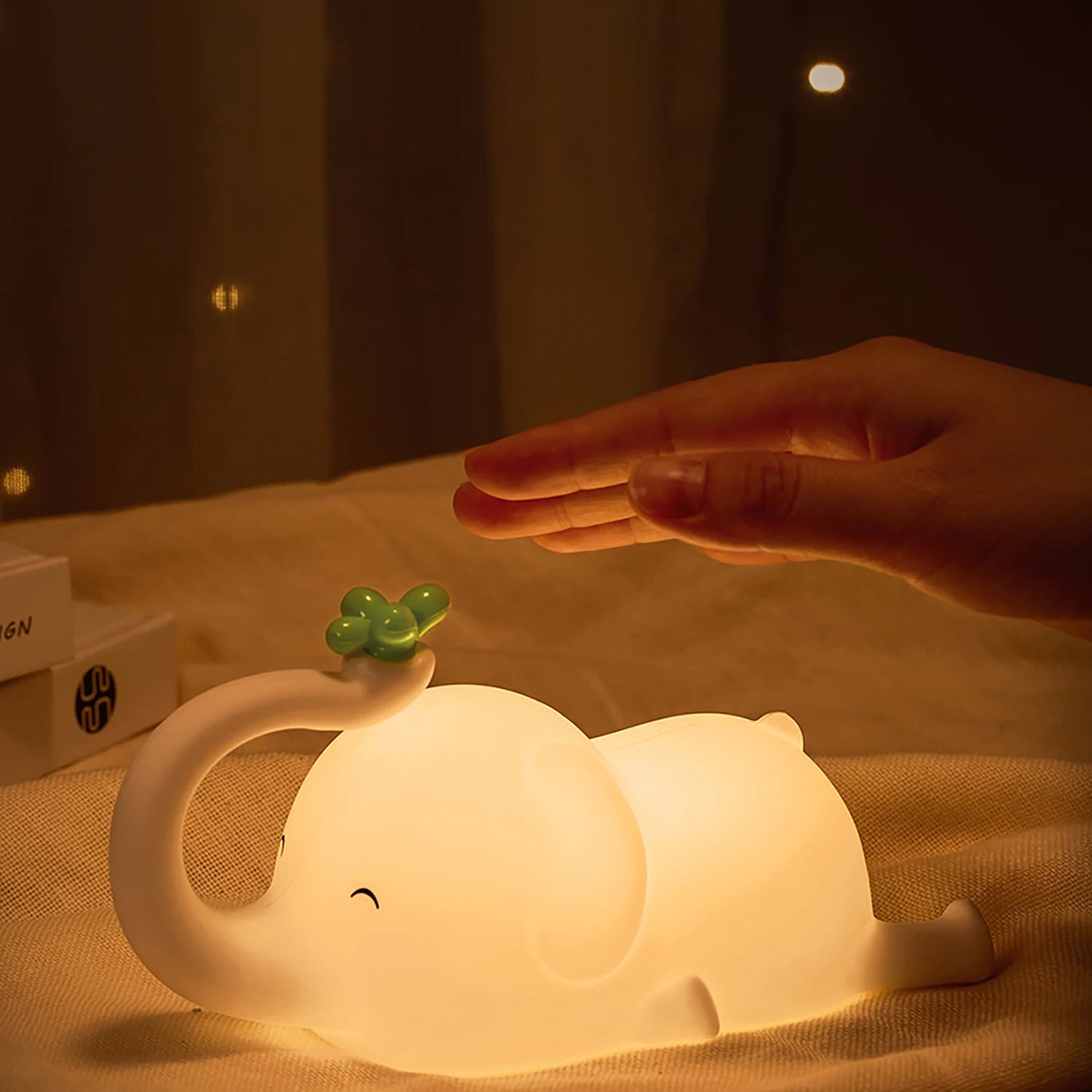 Süßes Elefant Nachtlicht