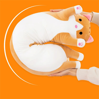 Kuschelkatze mit Kissenfunktion