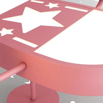 Moderne Kinderzimmer Deckenlampe, Sternenhimmel & Flugzeug Design