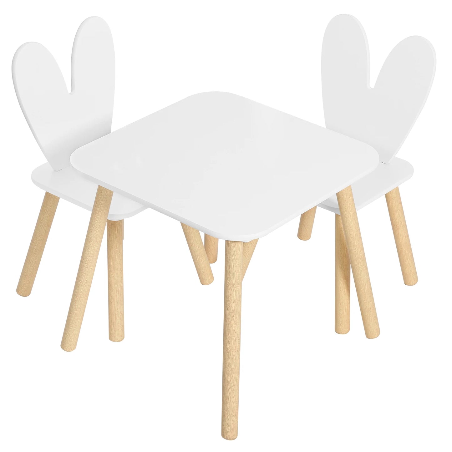 Kindertisch mit 2 Stühlen für Kinderzimmer