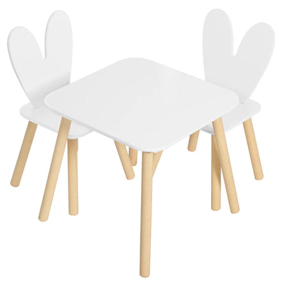 Kindertisch mit 2 Stühlen für Kinderzimmer