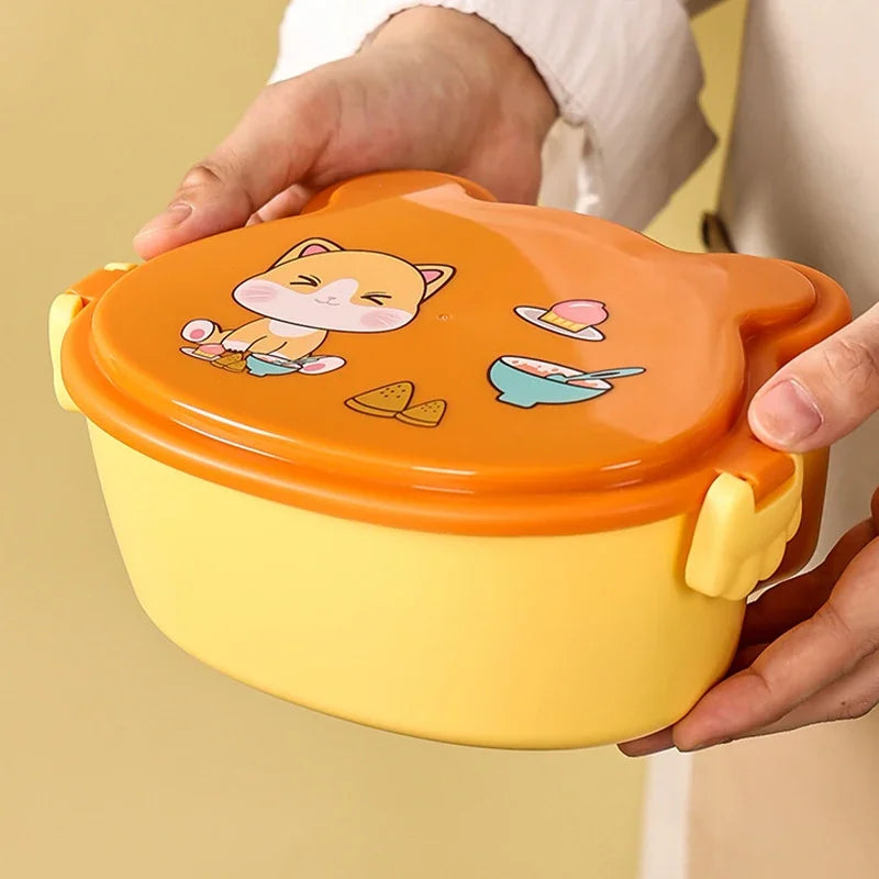 Katzenförmige Brotdose für Kids