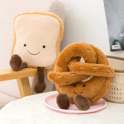 Herzerwärmende Brot Kuscheltierreihe für Kinder