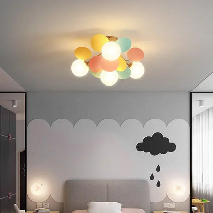 Moderne LED-Petalleuchter – Skandinavischer Stil für Kinderzimmer, Babyzimmer und Wohnzimmer