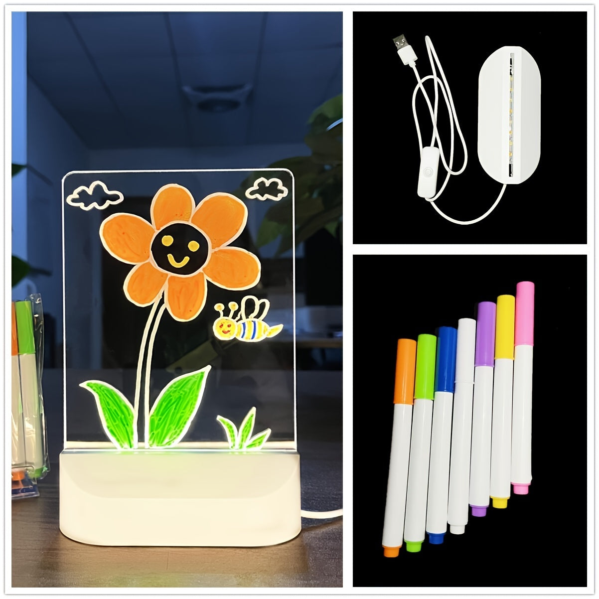 LED Maltafel in verschieden Formen